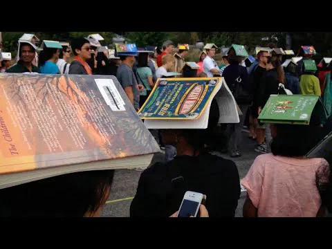 Trying to Break a Guinness World Record at the Saratoga Library