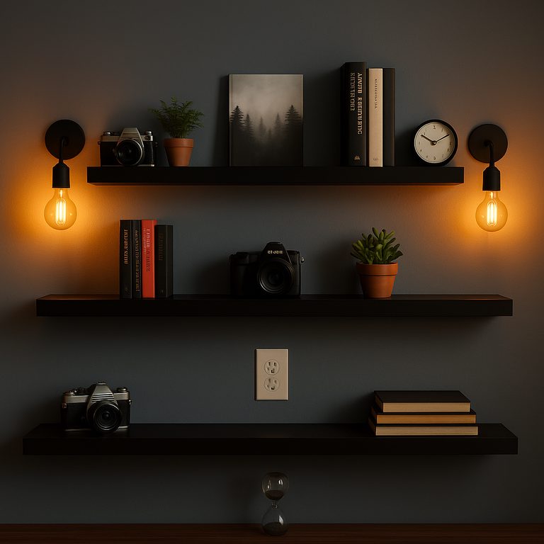 ChatGPT’s layout render — centered between the sconces.
